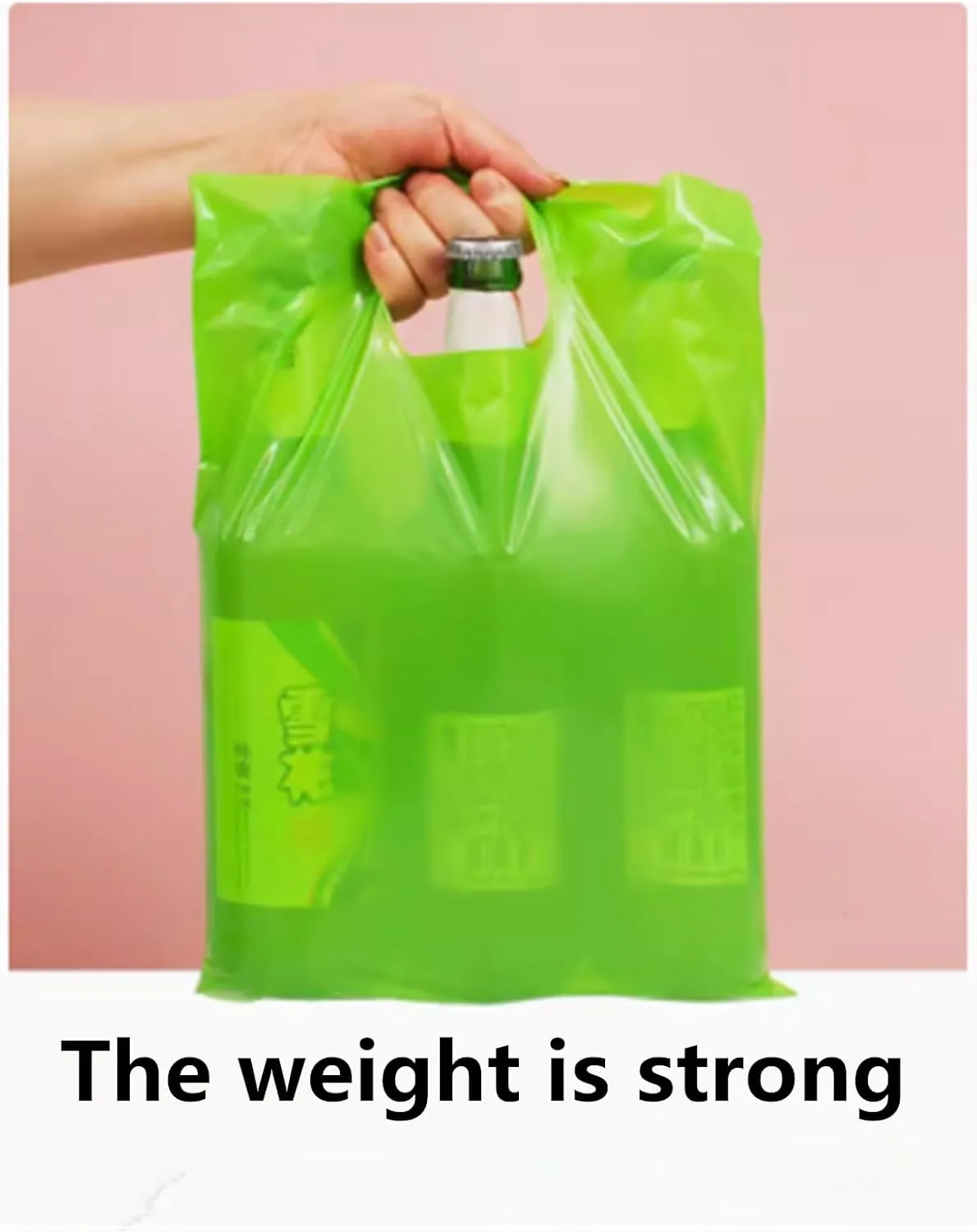 100 Affordable custom plastic bags with logo for clothing stores, boutiques, retailers, trade shows and small businesses, party events, etc. (17.7x21.7in)