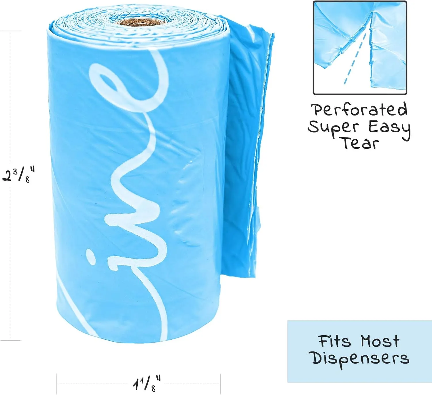 100% Compostable Dog Poop Bags - EN13432 Home Compost Certified Dog Waste Bags, 720 Count (48 Rolls), Made from Corn - Easy Open - Large, Thick Poop Bags for Dogs