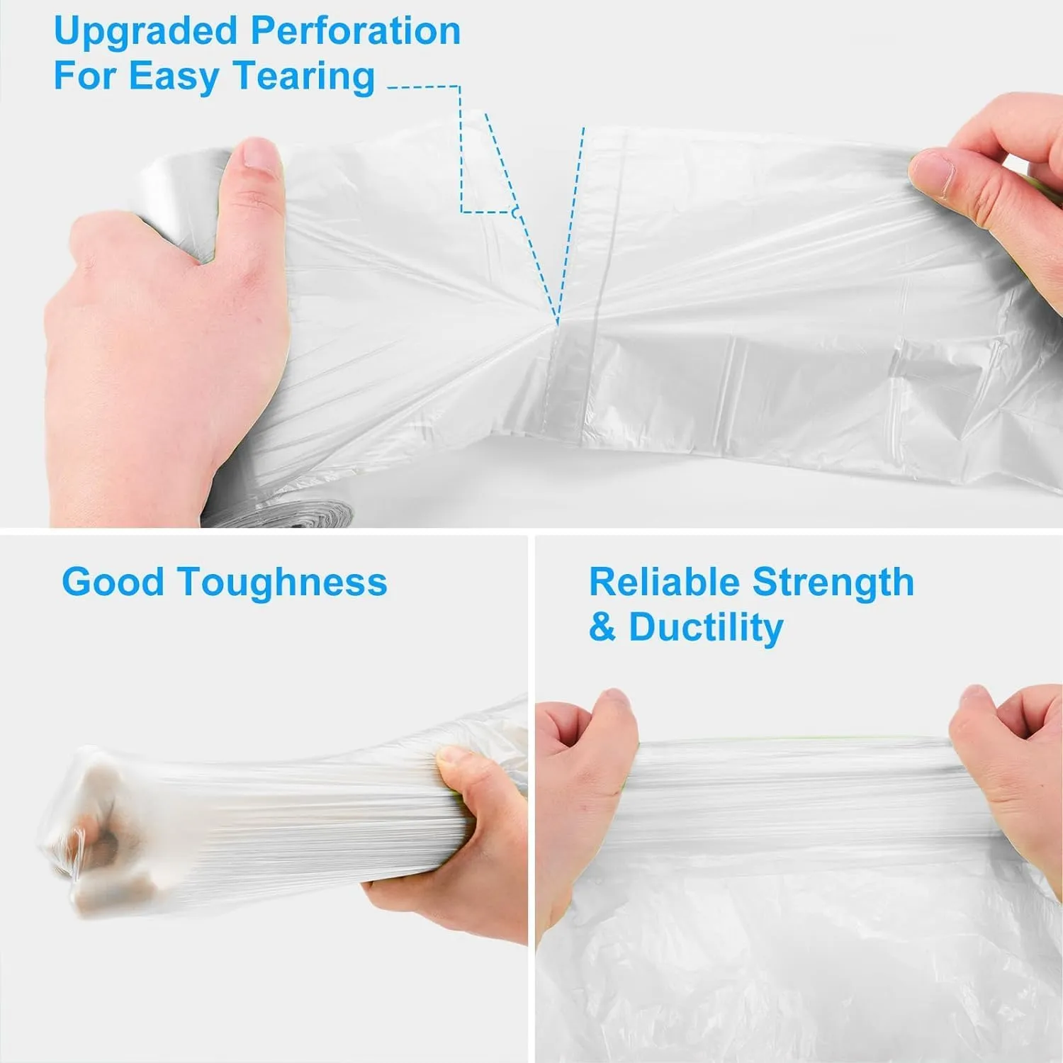 1.2 Gallon Small Biodegradable Trash-Bag Mini-Garbage-Bags - White Compostable 200 Count Unscented Little Kitchen 5l Can For Wastebasket Liners Thick Stron Car Acqkunlo