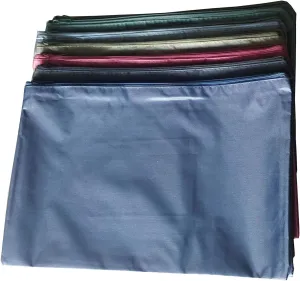 12Pcs Zipper File Bags, Quality Office Filing Documents Storage Bags，A4 Business Zipper File Bags .