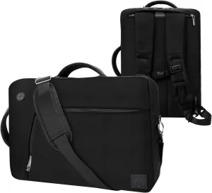 16 15-inch Hybrid Convertible Laptop Bag for HP Victus 16 15, ZBook Studio Firefly Power Fury, Omen 15 Laptop 16 (Black)