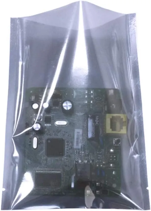 20Pcs Open Top Anti Static Bags,15.75x19.69in Extra Large ESD Shielding Bag, Antistatic Bags with Static-Free Stickers for Motherboard, GPU