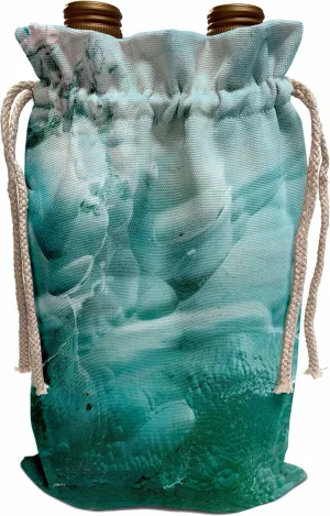 3dRose DanitaDelimont - Alaska - Iceberg textures 3. - Wine Bags (wbg-380621-1)
