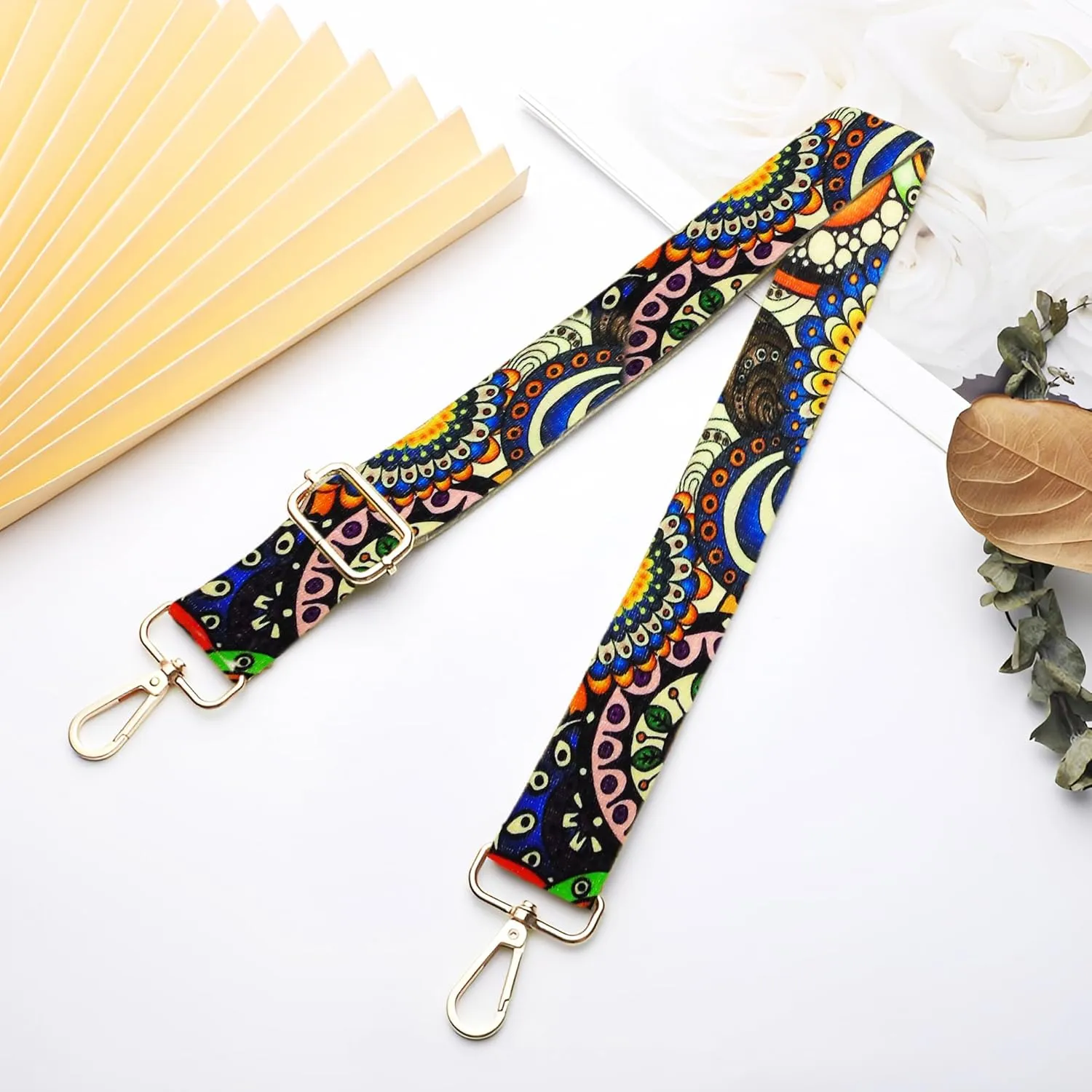6 Pieces Purse Straps Replacement Crossbody Straps for Purses 1.5 Inches Purse Strap for Handbags Shoulder Strap