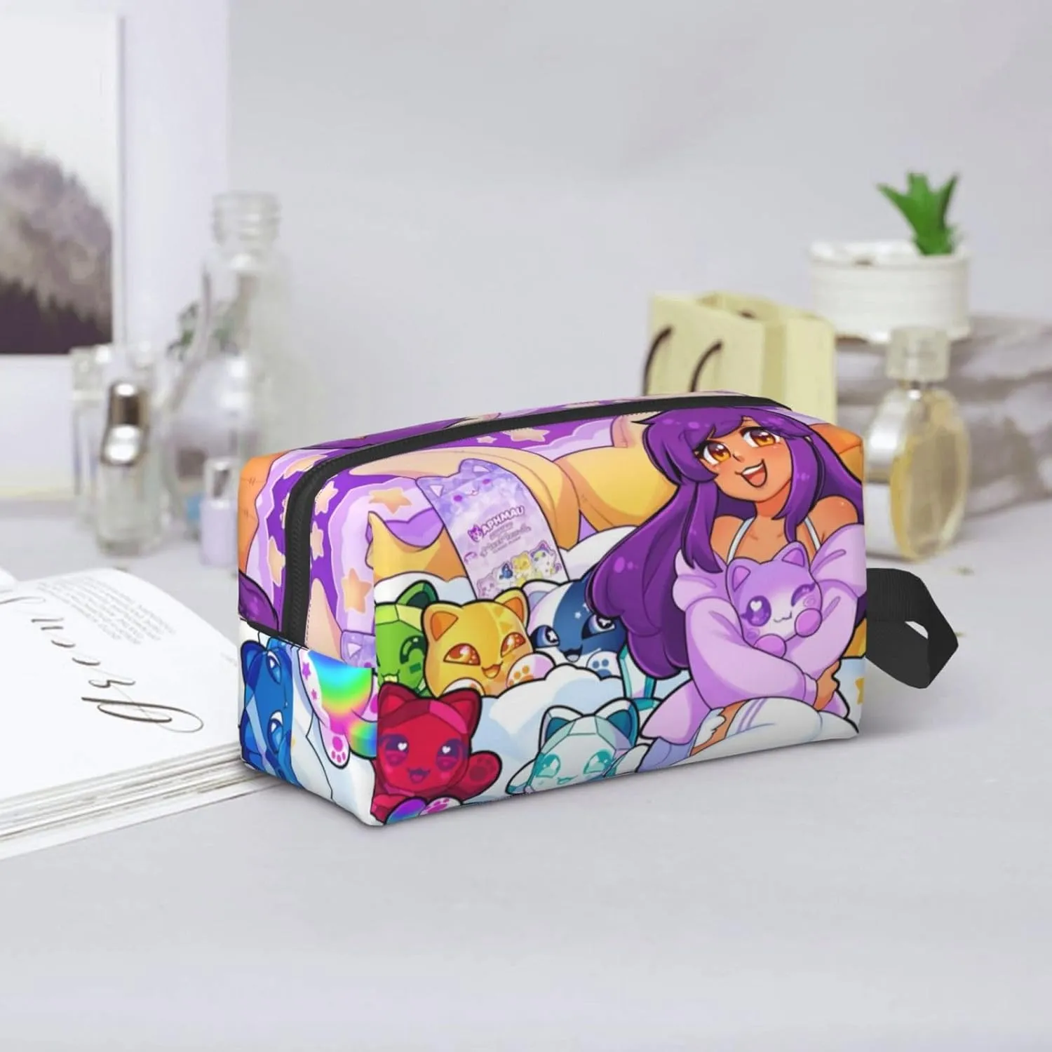 A-Phmau Cosmetic Bag Travel Toiletry Organizer Bag Portable Large Capacity Washing Storage Bag Wash Bag