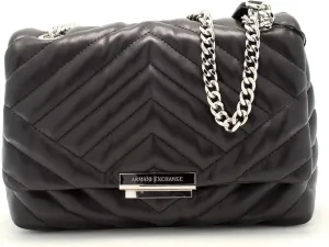 A | X ARMANI EXCHANGE Victoria Medium Crossbody, Black