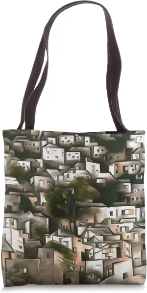 Abandoned Village Of Kayakoy Fethiye Landscape Art Tote Bag