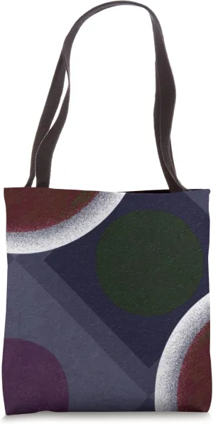 Abstract Bold Trendy Artistic Artsy Geometric Art Design Tote Bag