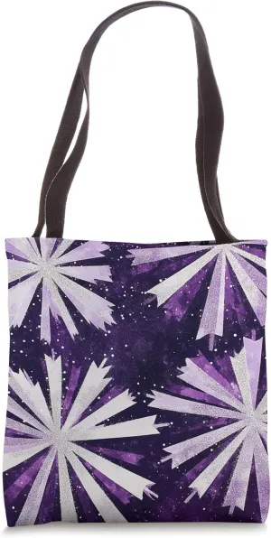 Abstract Fireworks Art for Celestial Themes Lovers Tote Bag
