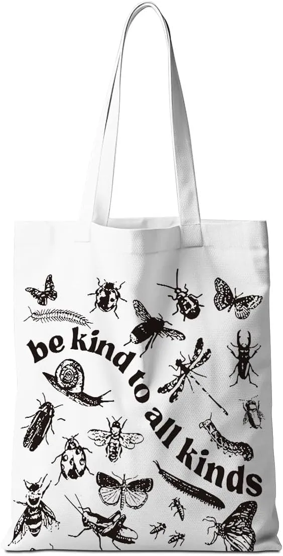 Aesthetic Tote Bag Funny Nature Lovers Weekender Bag Music Lover Reusable Grocery Bags for Travel Vacation Christmas