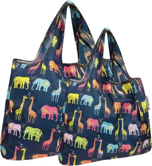 allydrew Large Foldable Tote Nylon Reusable Grocery Bag