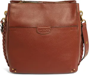 American Leather Co. Luca Triple Entry Crossbody Bag