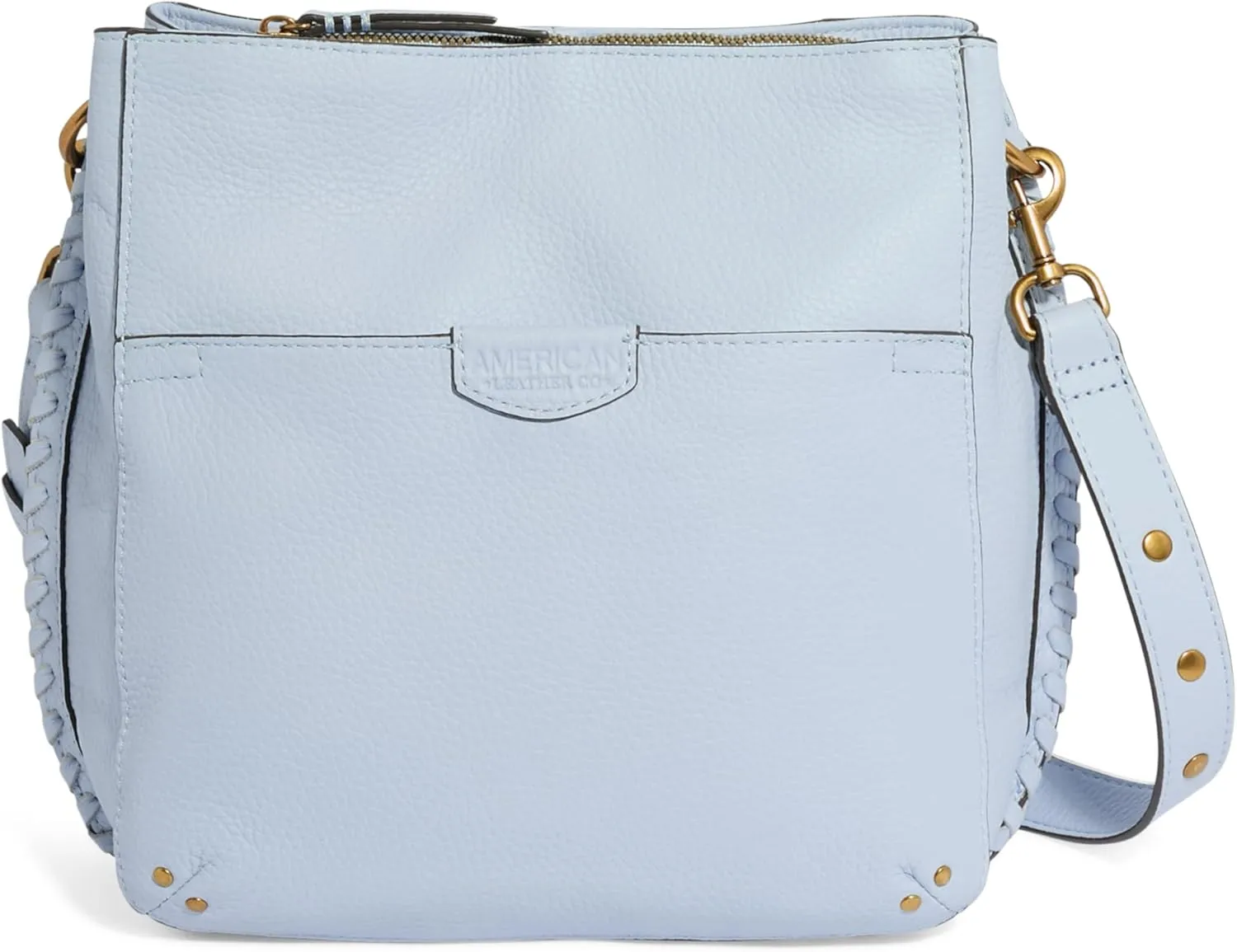 American Leather Co. Luca Triple Entry Crossbody Bag