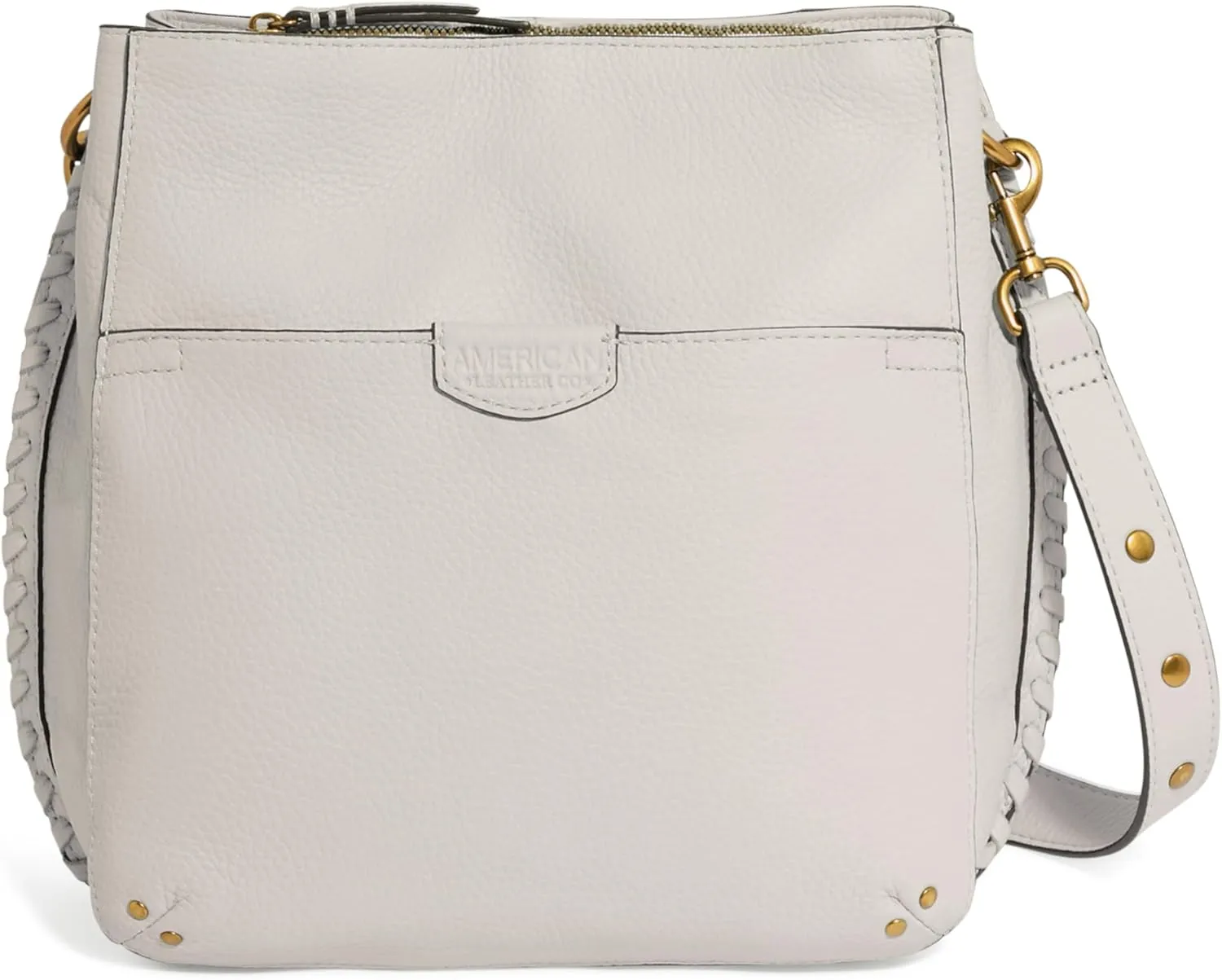 American Leather Co. Luca Triple Entry Crossbody Bag