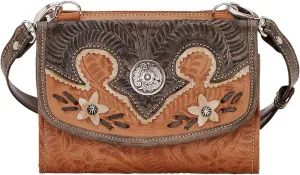 American West Desert Wildflower Crossbody Bag