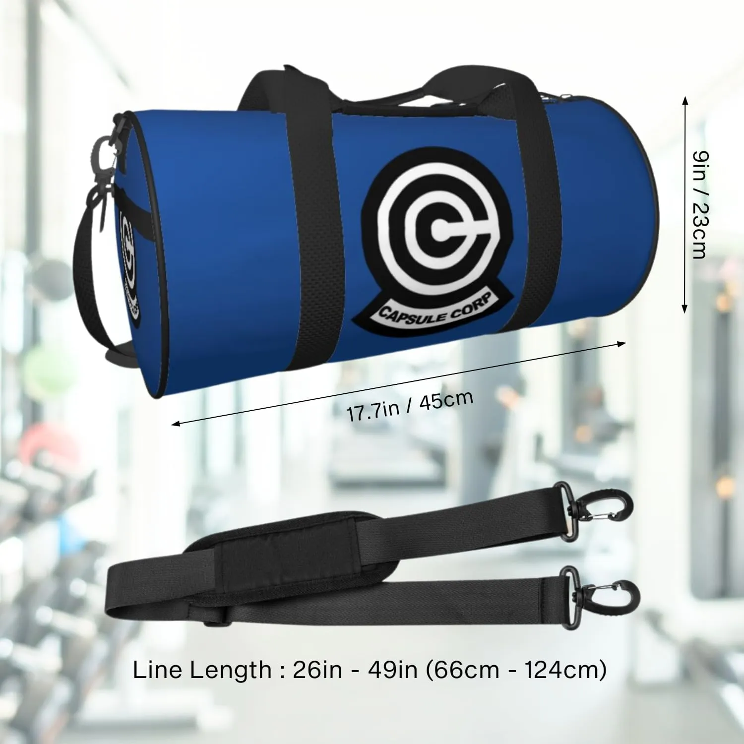 Anime Gym Bag for Women Men - Large Capacity Waterproof Workout Fitness Travel Sports Bags Fashion Street Camping Weekender Expandable Carry On Duffle Bag For Couple (B10)