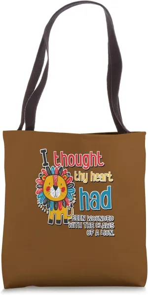 As You Like It Rosalind Quotation Shakespeare Comedy Play Tote Bag