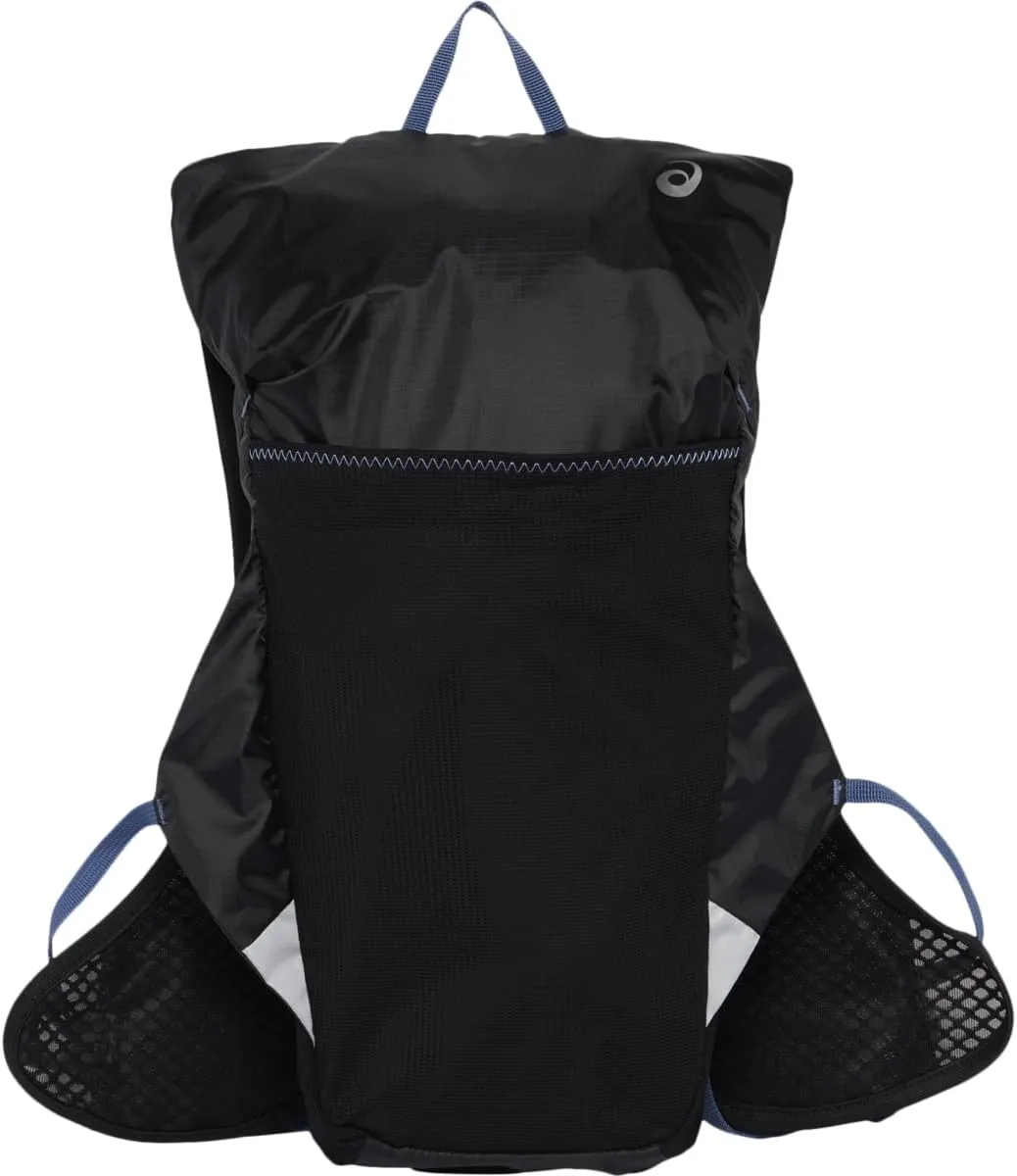 ASICS Unisex BACKPACK 8L RUNNING Accessories, OS, PERFORMANCE BLACK/DENIM BLUE