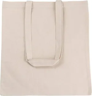 Atmos Natural 200 pack 15 X 16 inch with 27" handle Recycled Color 5 Oz Recycled cotton reusable grocery bags ecofriendly super strong great choice for school promotion branding MADE in INDIA