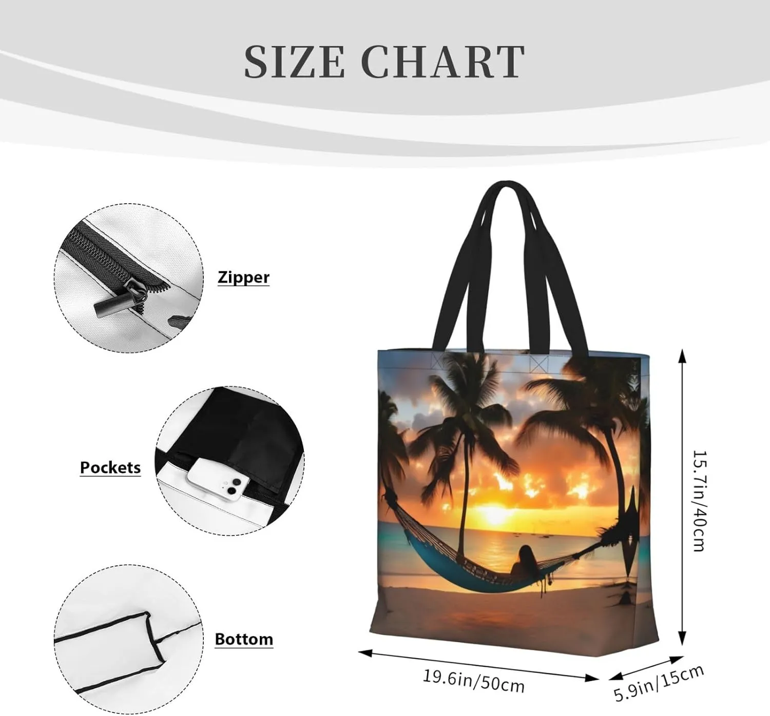 Aztec Elephant Print Fashion Tote Bag,Travel Handbag For Women, Hobo Bags, Work Shoulder Bags Crossbody Bag