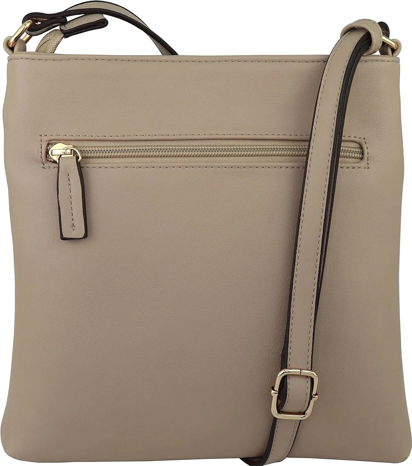 B BRENTANO Vegan Medium Crossbody Handbag Purse