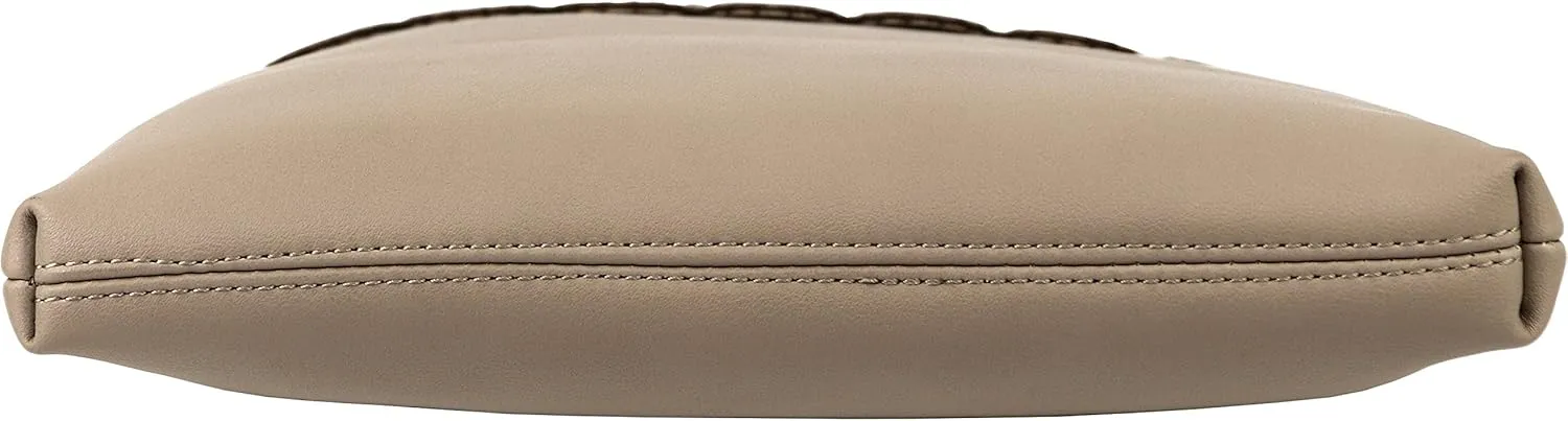 B BRENTANO Vegan Medium Crossbody Handbag Purse