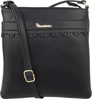 B BRENTANO Vegan Medium Crossbody Handbag Purse