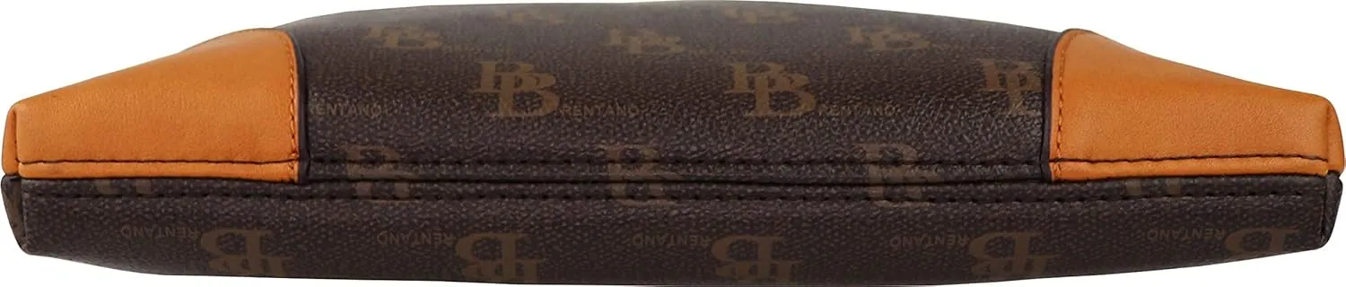 B BRENTANO Vegan Medium Crossbody Handbag Purse