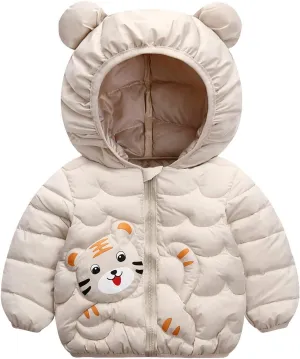 Baby Boys Girls Lightweight Hooded Puffer Jacket Toddler Water 𝐑esistant Packable Down Coat Toddler Girl Trench Coat