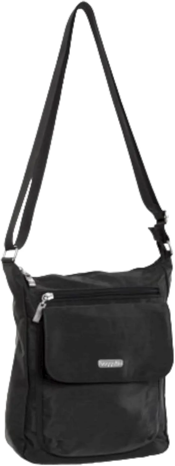 Baggallini Pocket Town Bag Crossbody Bag (Black)