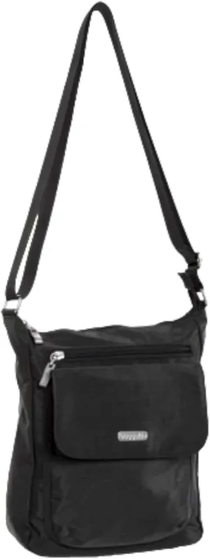 Baggallini Pocket Town Bag Crossbody Bag (Black)
