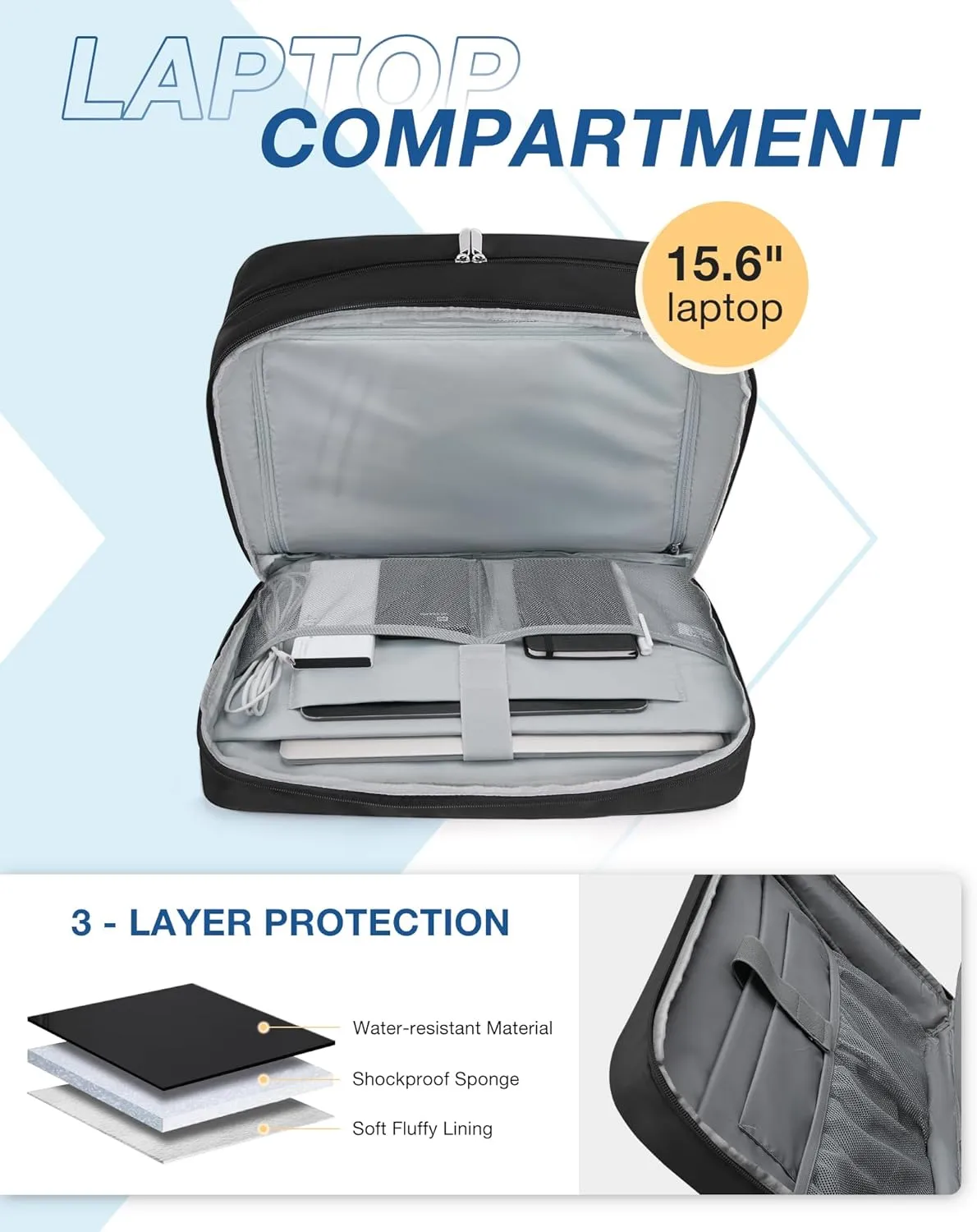 BAGSMART Weekender Bags for Women, Travel Duffle Overnight Bag Personal Item Bag with Shoe Bag for Travel Essentials