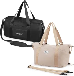 BALEINE Gym Bag   Travel Tote Bag