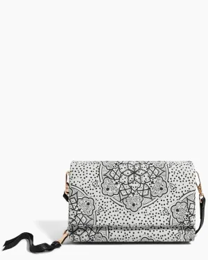 Bali Crossbody Wallet Purse for Women - Small Leather Crossbody Bag - Removable Strap for Clutch Versatility