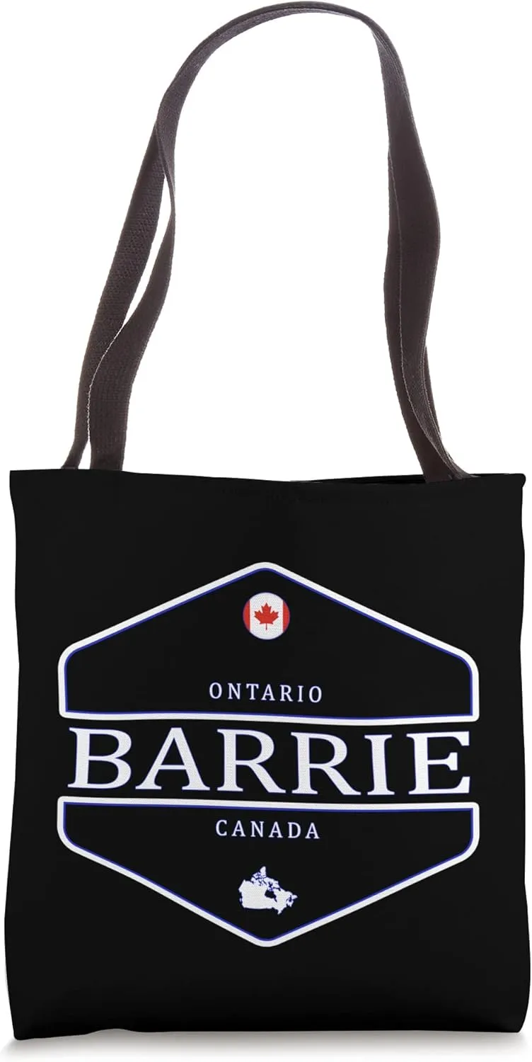 Barrie Ontario Canada Tote Bag