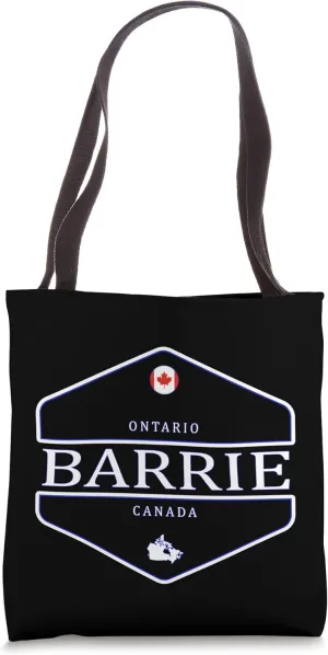 Barrie Ontario Canada Tote Bag