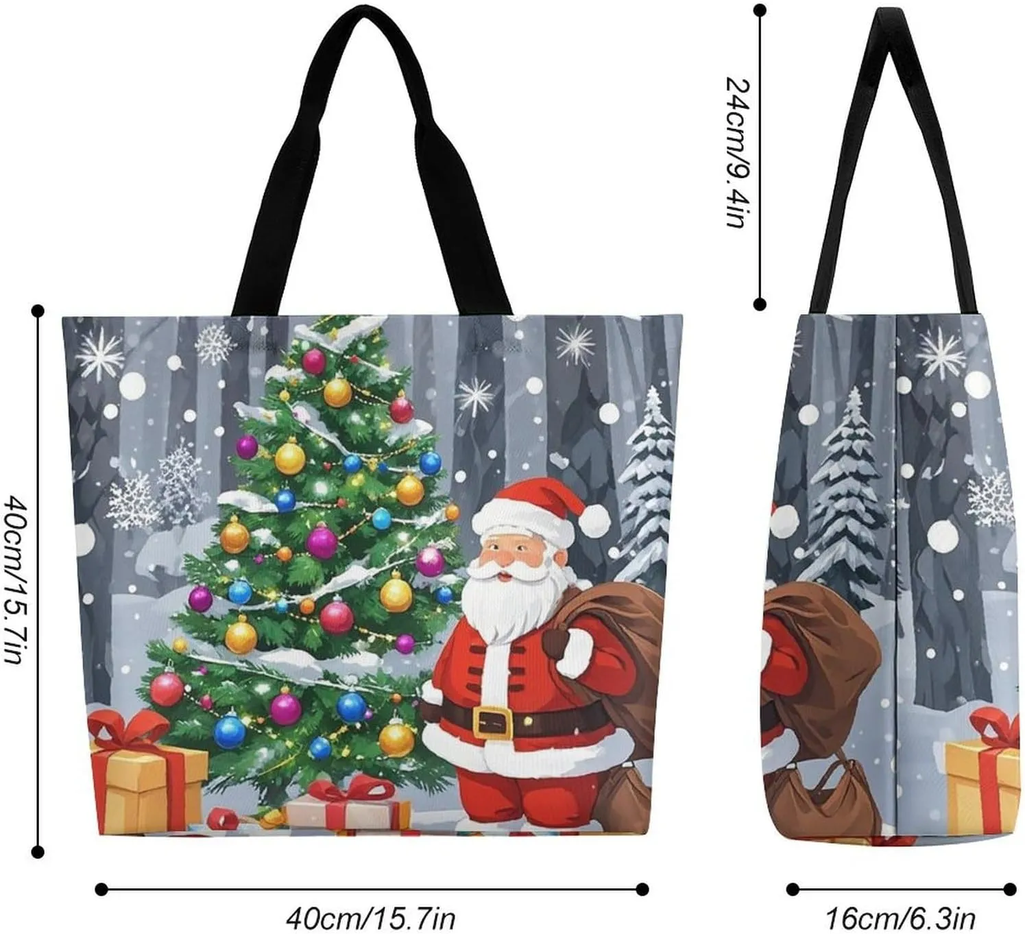 Beautiful Purple Butterfly Art Tote Bags, Reusable Grocery Bags, Large Shopping Bag, Shoulder Bag for Women