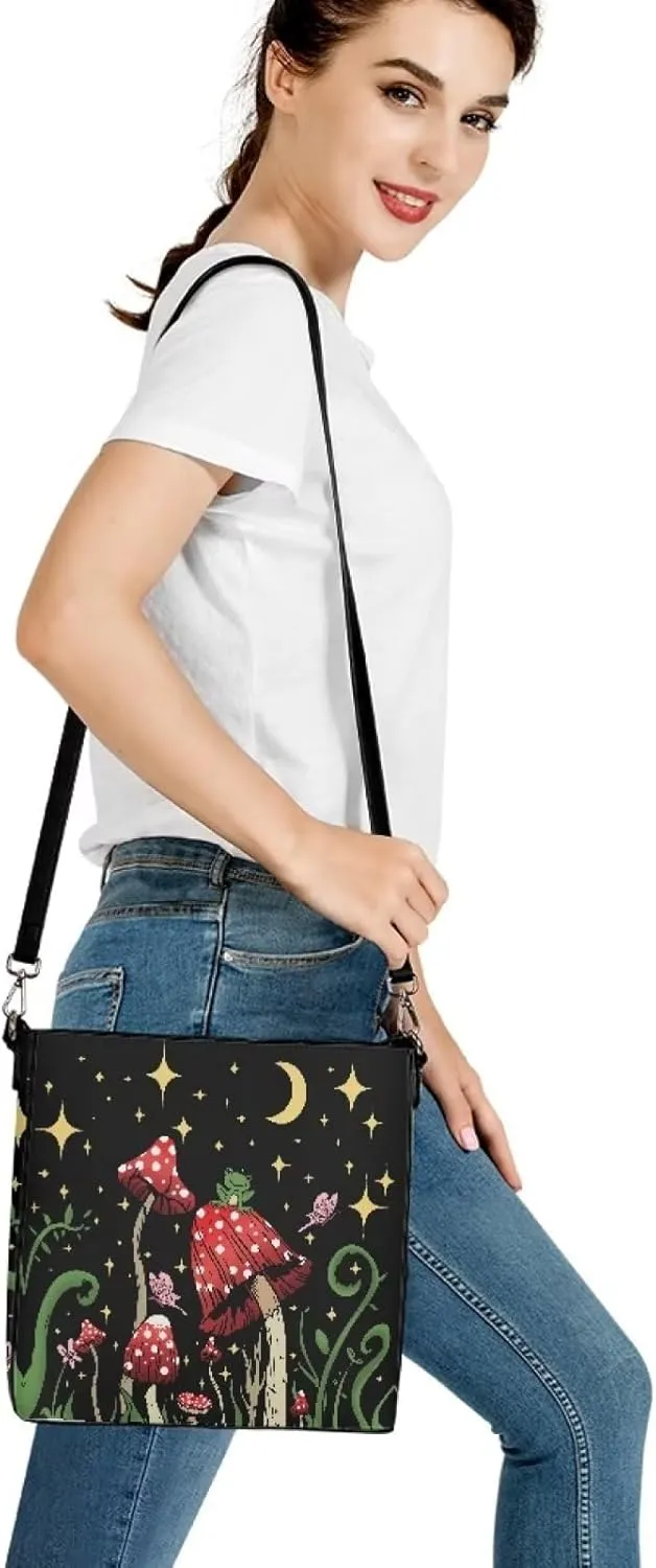 Belidome Bucket Bag Women Handbag PU Leather Shoulder Bag Crossbody Purses for Shopping Travel Party Gym Casual