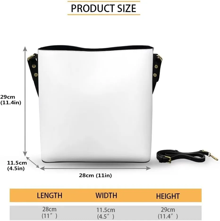 Belidome Bucket Bag Women Handbag PU Leather Shoulder Bag Crossbody Purses for Shopping Travel Party Gym Casual