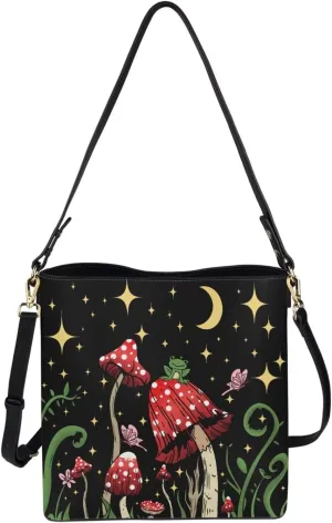 Belidome Bucket Bag Women Handbag PU Leather Shoulder Bag Crossbody Purses for Shopping Travel Party Gym Casual