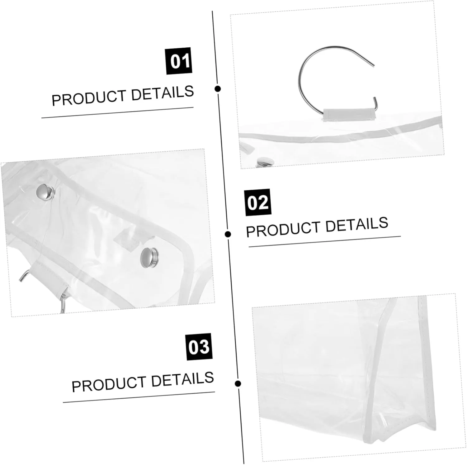 BESPORTBLE Multi-functional Washable Waterproof Dust Bags for Tote Easy to Carry Store