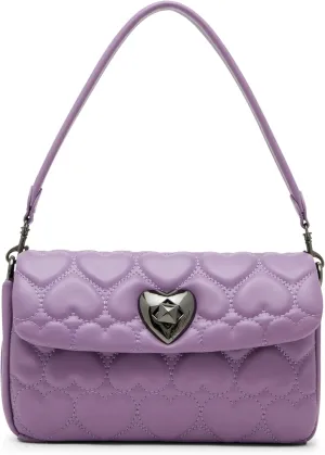 Betsey Johnson Always Heart-core Flap Shoulder Bag