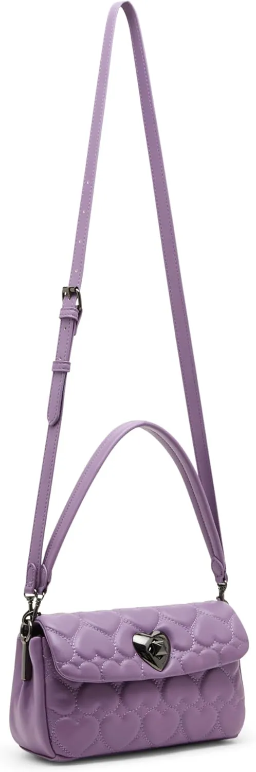 Betsey Johnson Always Heart-core Flap Shoulder Bag