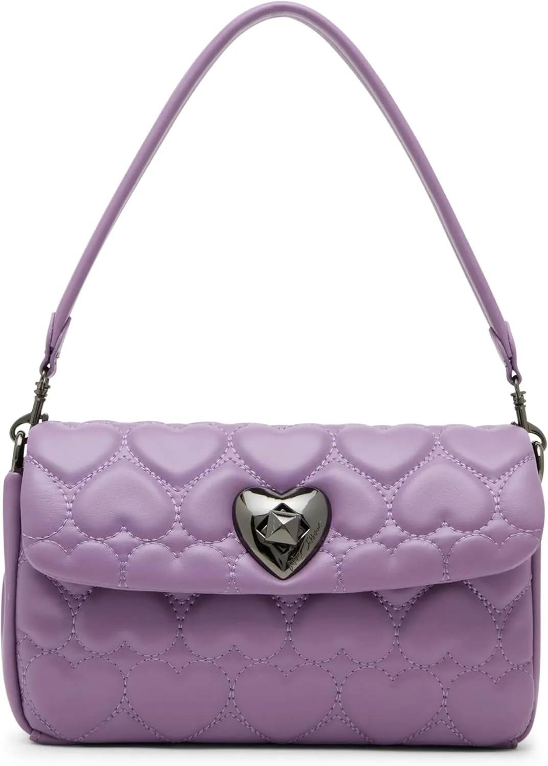 Betsey Johnson Always Heart-core Flap Shoulder Bag