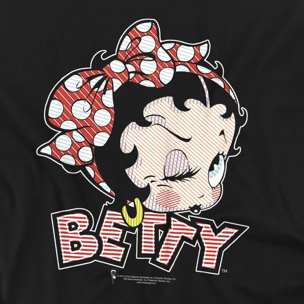 Betty Boop Wink Unisex Adult T Shirt