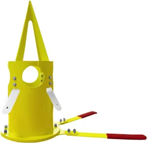 Big Bag Dispenser Bulk Bag Unloader, Dischargers for Farms Construction Industry(Yellow)