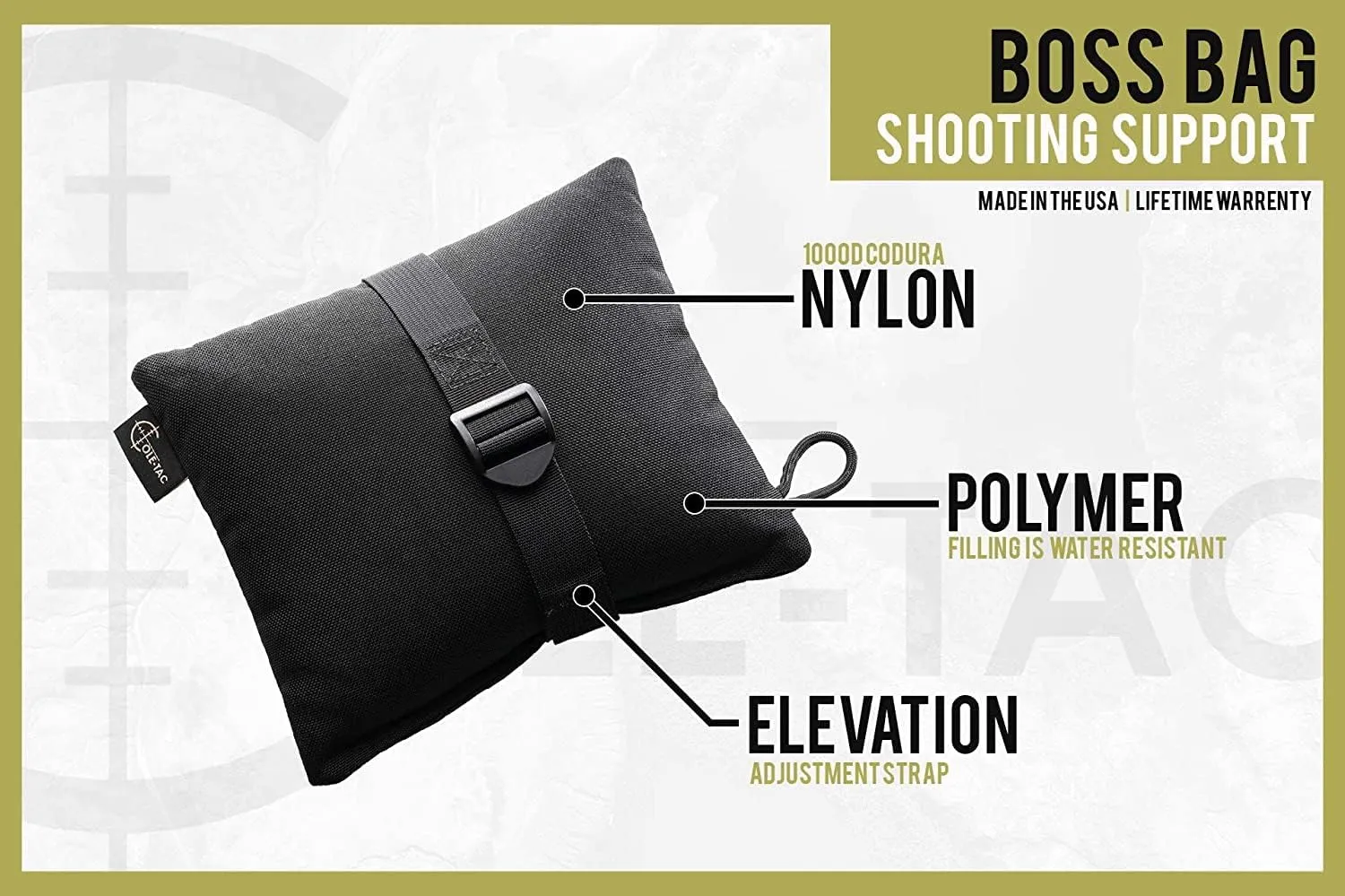 Big Boss Bag Rear Shooting Bag