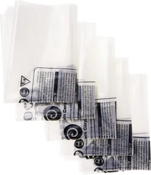Big Horn 11778 Disposable Clear Plastic Dust Bags For Older Small 14-Inch Units. 5-Pack.