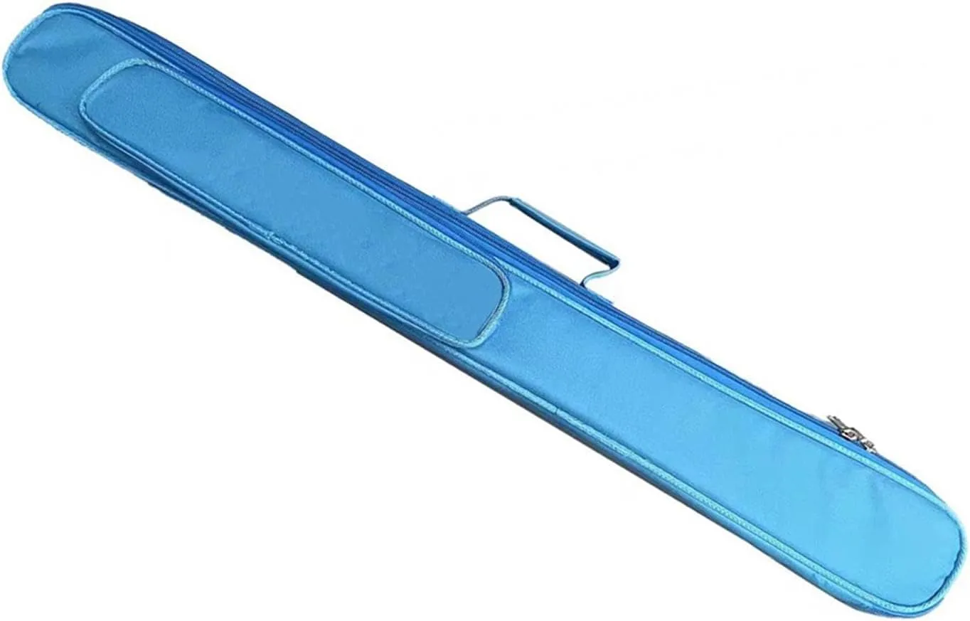 Billiard Cue Case Oxford Cloth with Accessory Pockets Protector Convenient Waterproof Billiard Cue Bag for Men and Women