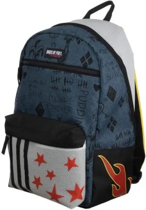 Bioworld Birds of Prey Harley Quinn Denim Backpack